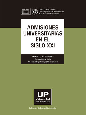 cover image of Admisiones universitarias en el siglo XXI